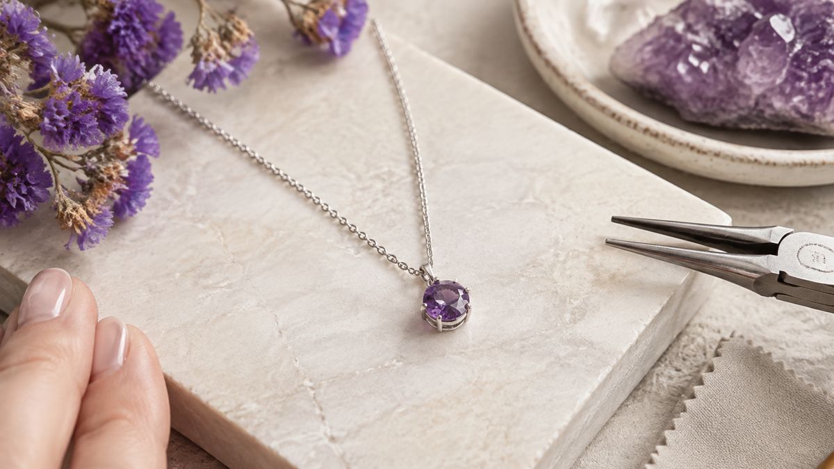 amatista significado y propiedades: joyería personalizada
