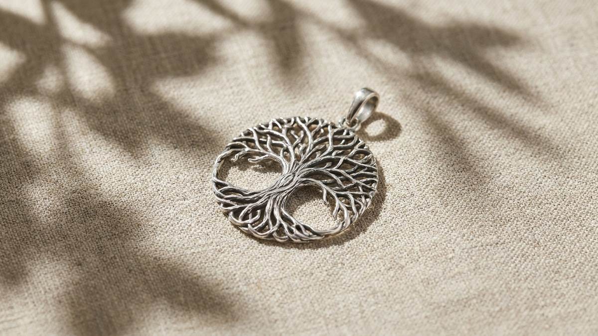 Colgante Árbol de la Vida en plata 925