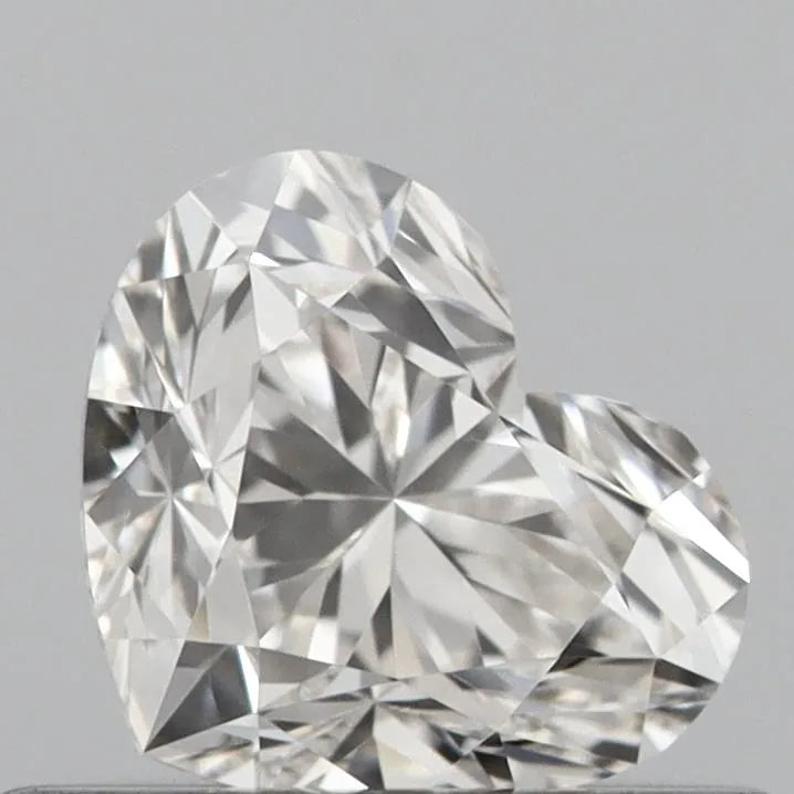 0.50ct Heart Natural Diamond (Colour H, Clarity VVS1, Cut GD, IGI Certified)