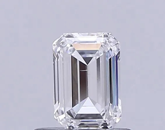 0.54ct Emerald Lab Grown Diamond (Colour D, Clarity VVS2, IGI Certified)