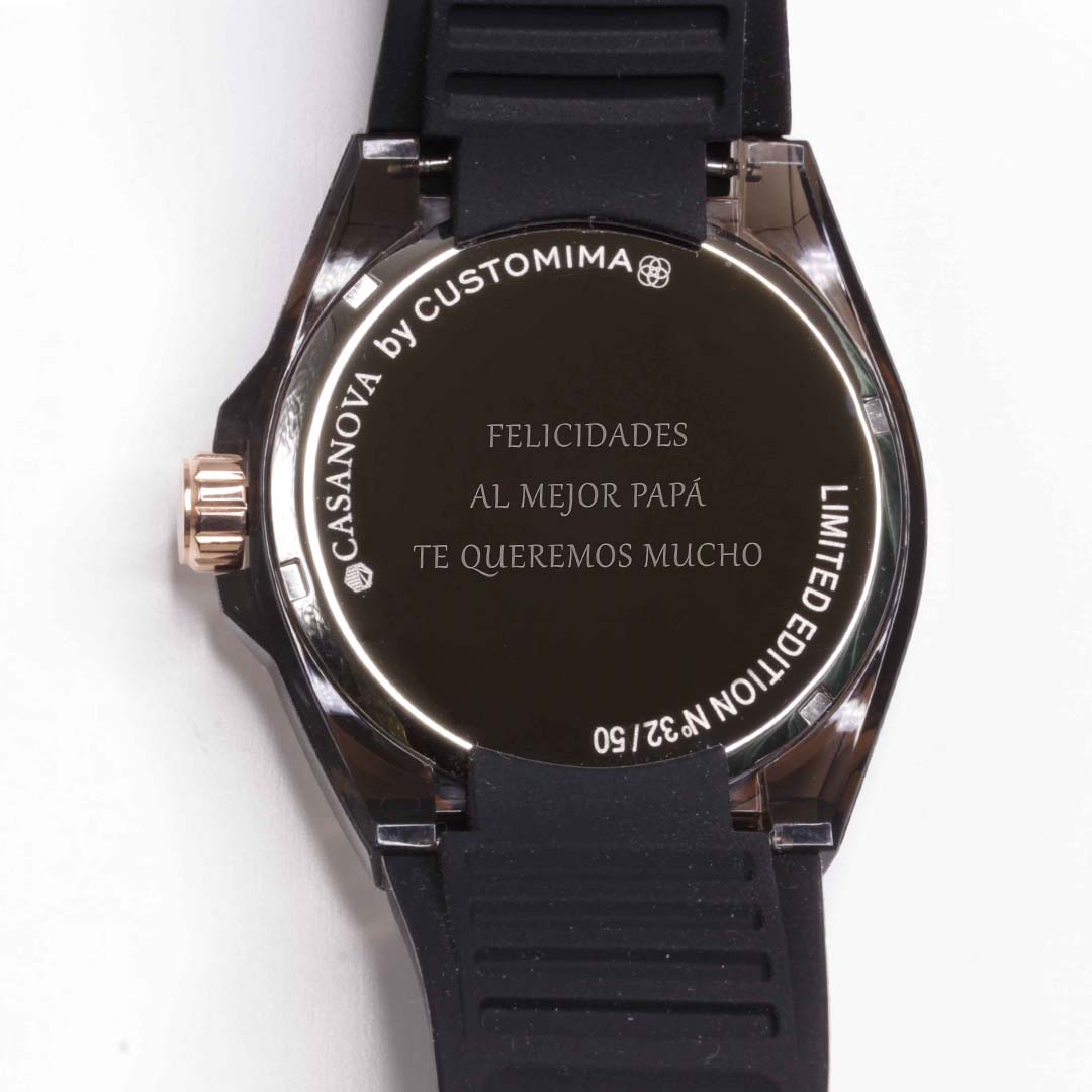 Reloj Deportivo Next de Acero para Hombre Personalizado
