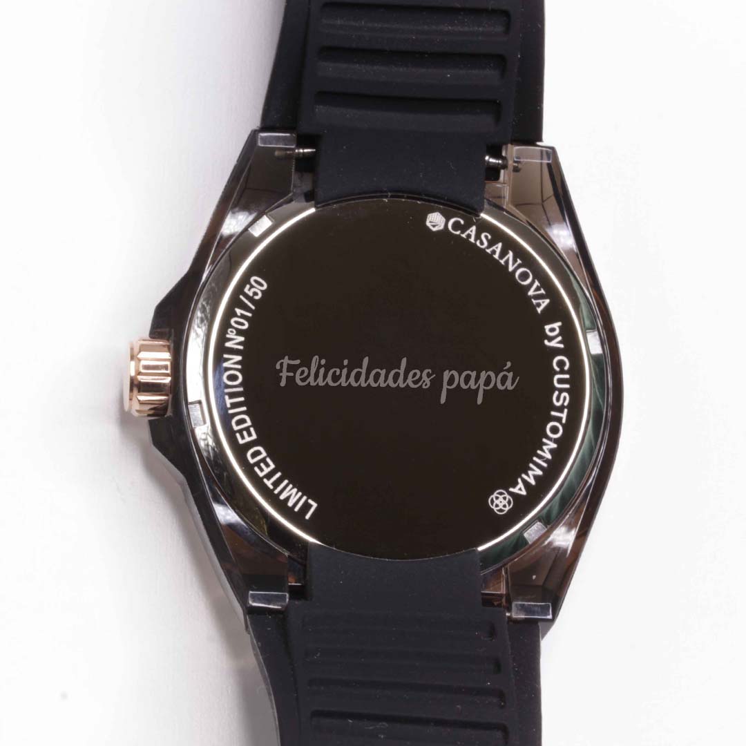 Reloj Next Tornasolado de Acero Personalizado
