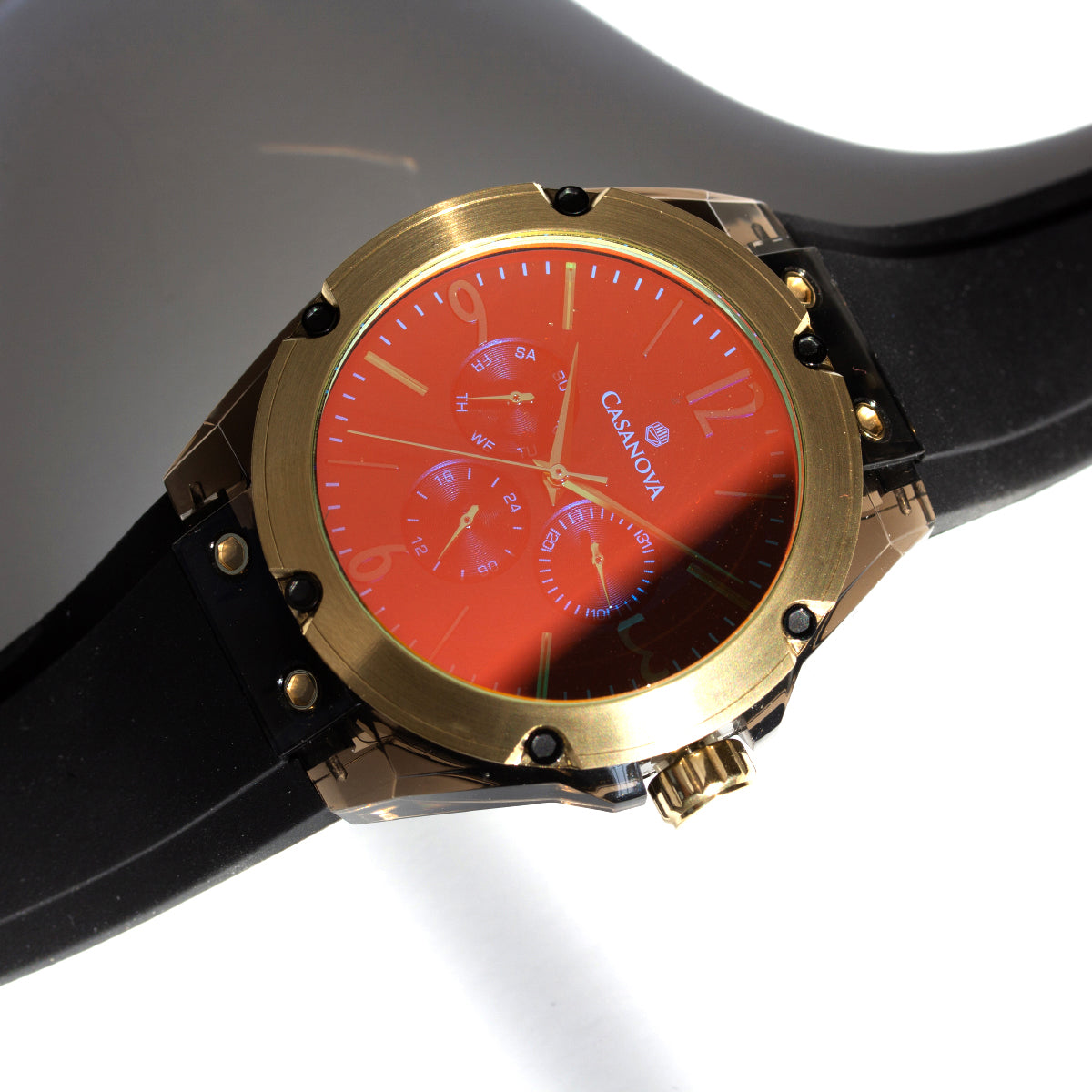 Reloj Next Tornasolado de Acero Personalizado