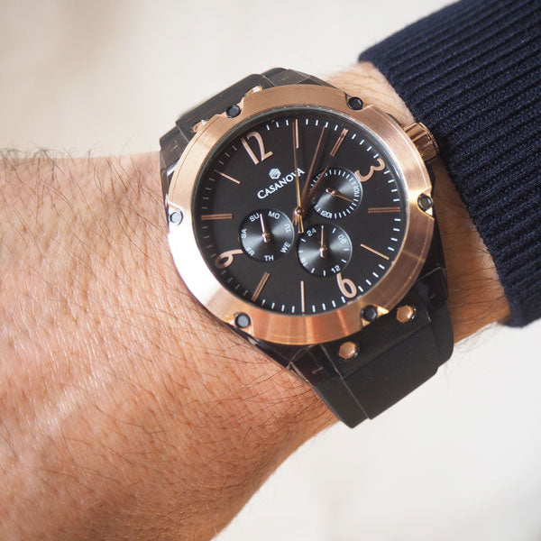 Reloj Deportivo Next de Acero para Hombre Personalizado