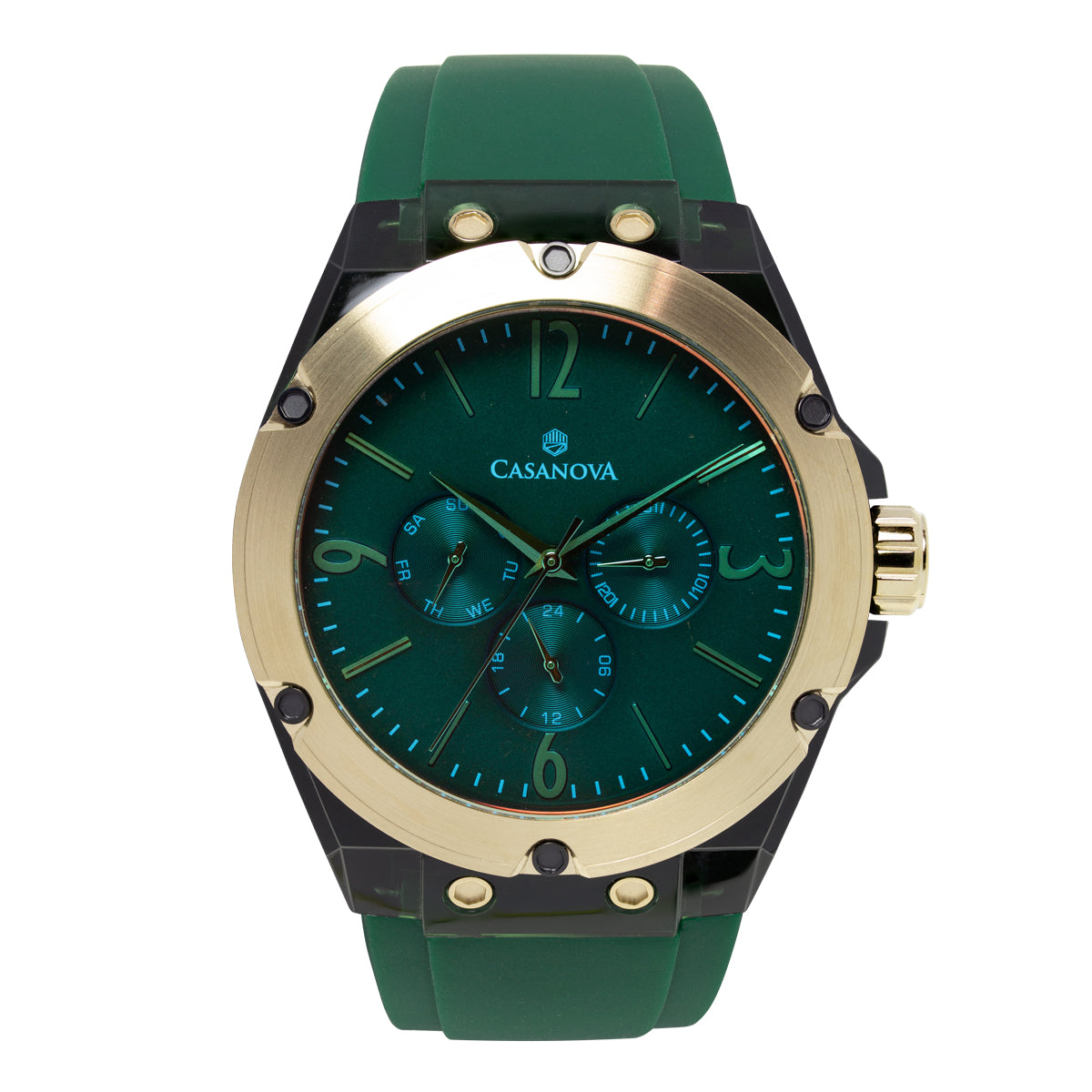 Reloj Deportivo de Acero para Hombre Personalizado