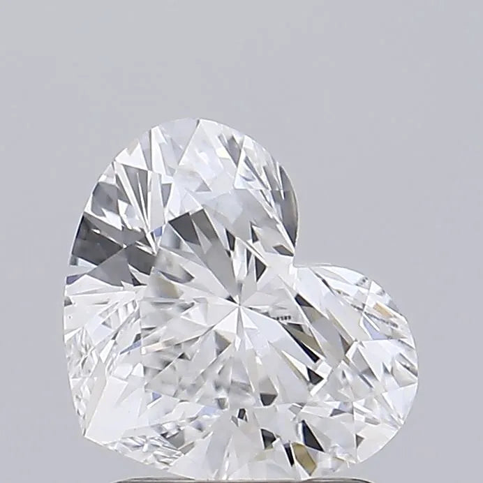 1.58ct Heart Lab Grown Diamond (Colour D, Clarity VS1, IGI Certified)