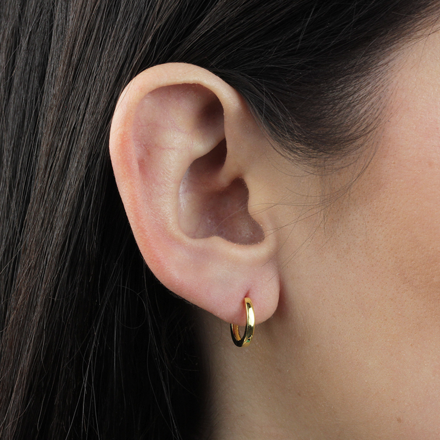 Aros lisos Ø 12mm Oro