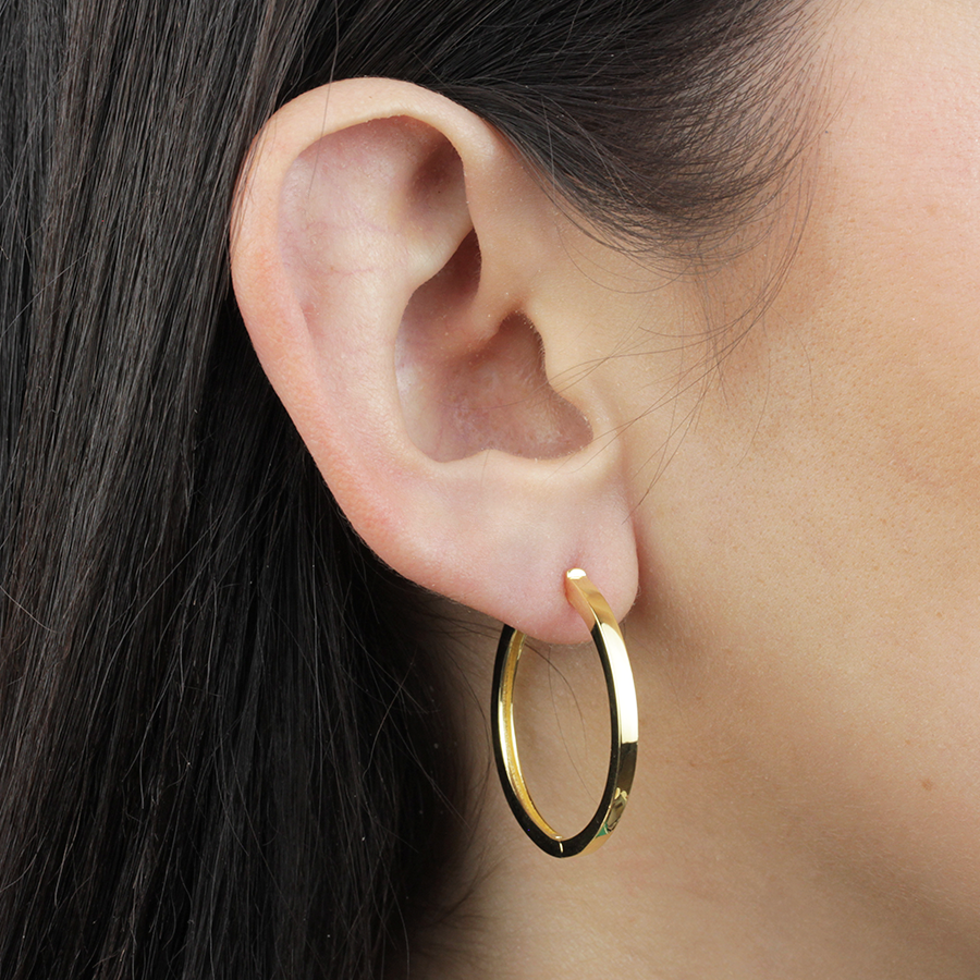 Aros lisos Ø 22mm Oro