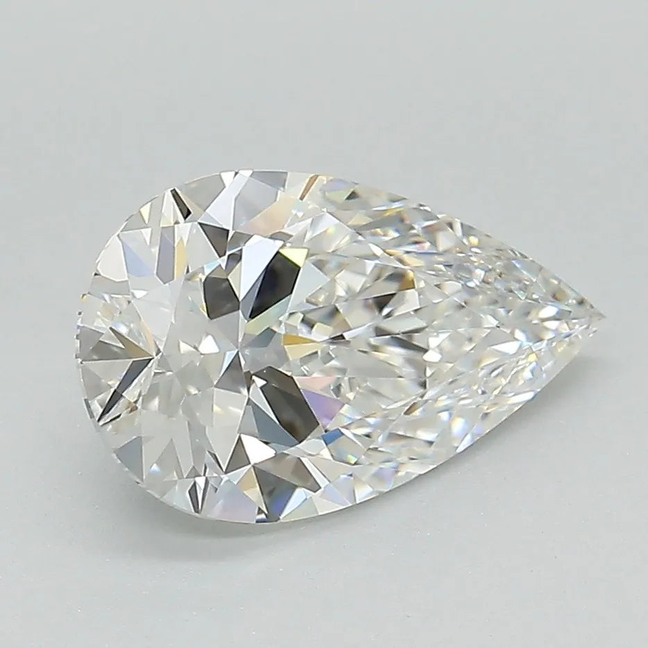 2.09ct Pear Lab Grown Diamond (Colour E, Clarity VVS1, GIA Certified)