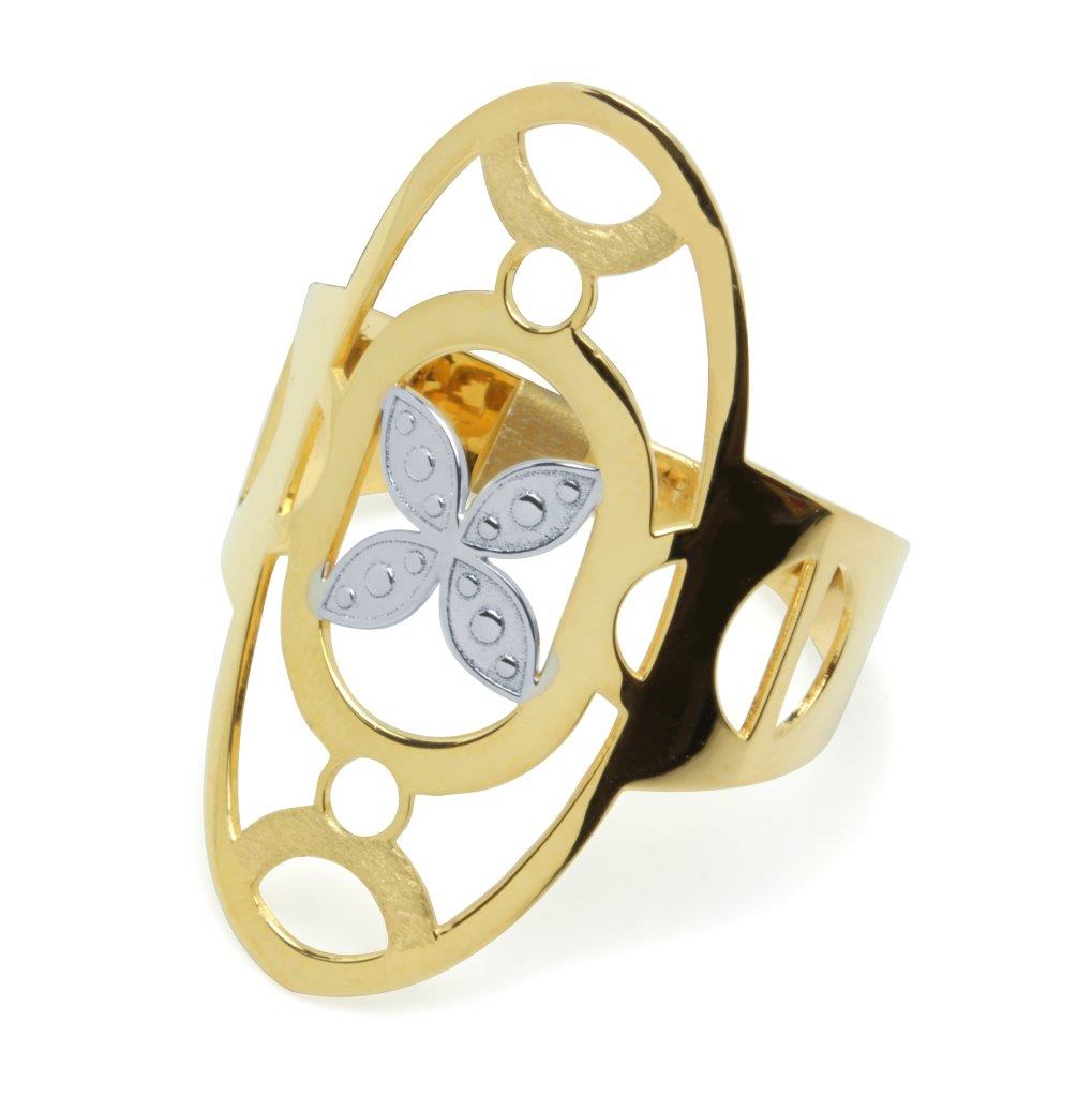 Anillo Lanzadera de Oro Personalizado