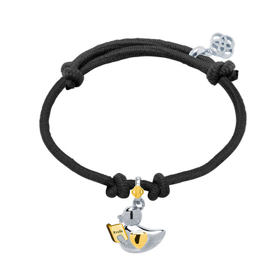 Pulsera Patita Profe personalizada con grabado Plata 925