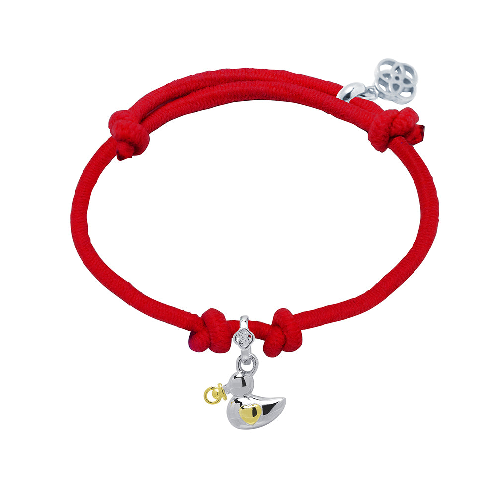 Pulsera Patito Bebé personalizado con grabado Plata 925