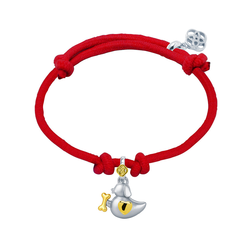 Pulsera Patito Perro Personalizable