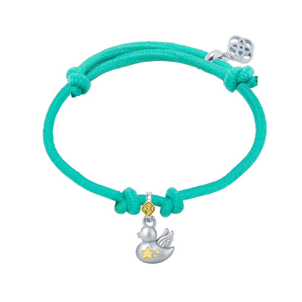 Pulsera Patito Ángel Personalizable