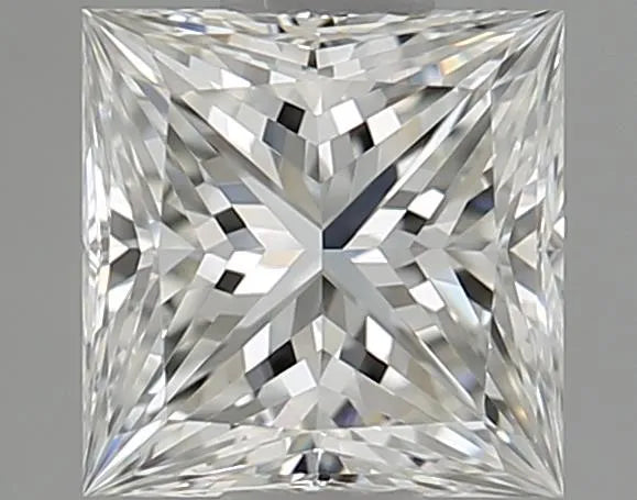 0.60ct Princess Natural Diamond (Colour G, Clarity IF, GIA Certified)