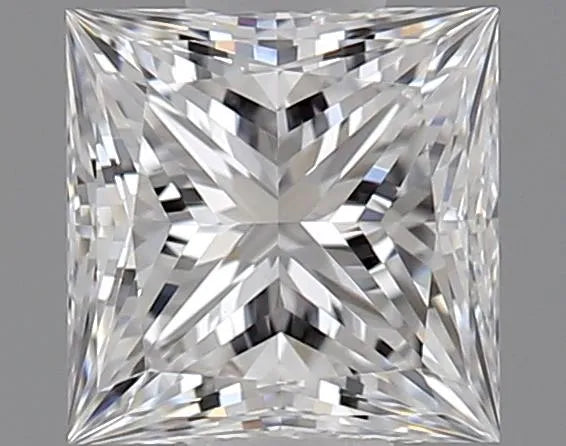 0.50ct Princess Natural Diamond (Colour D, Clarity VVS2, GIA Certified)