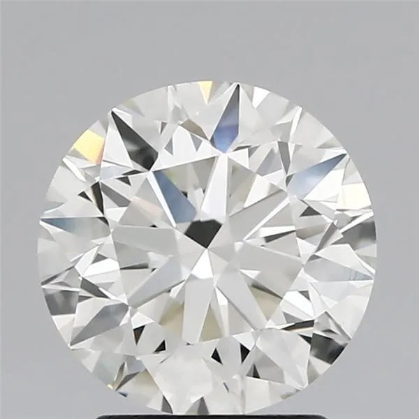 2.21ct Round Natural Diamond (Colour H, Clarity VVS2, Cut EX, IGI Certified)