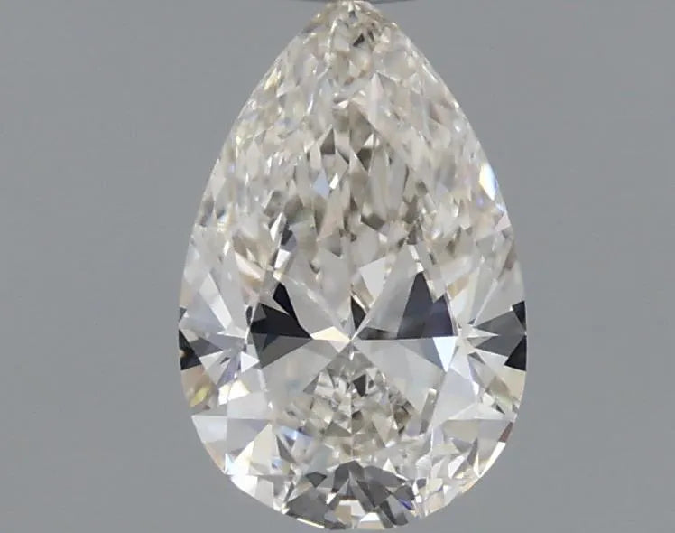 0.51ct Pear Natural Diamond (Colour H, Clarity VVS2, GIA Certified)