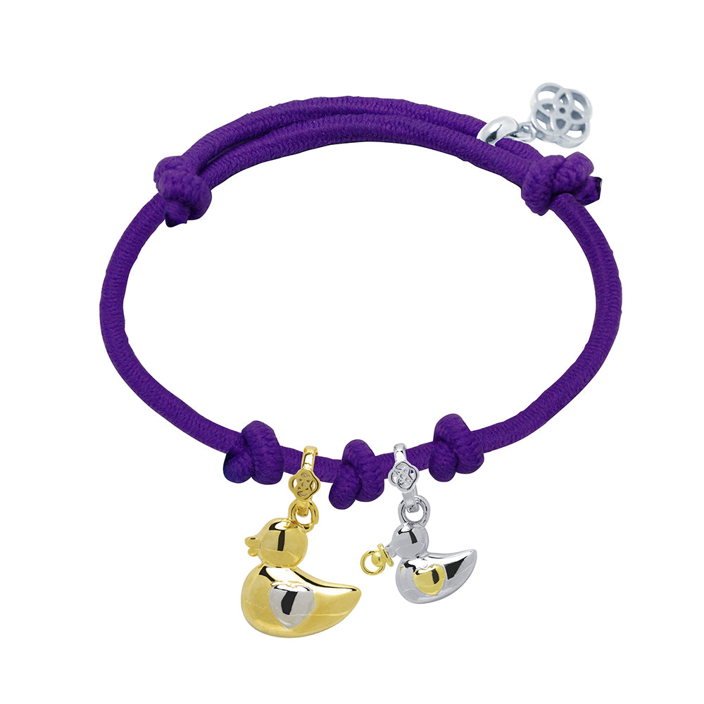 Pulsera Mama Pata + Patito Bebe Personalizable