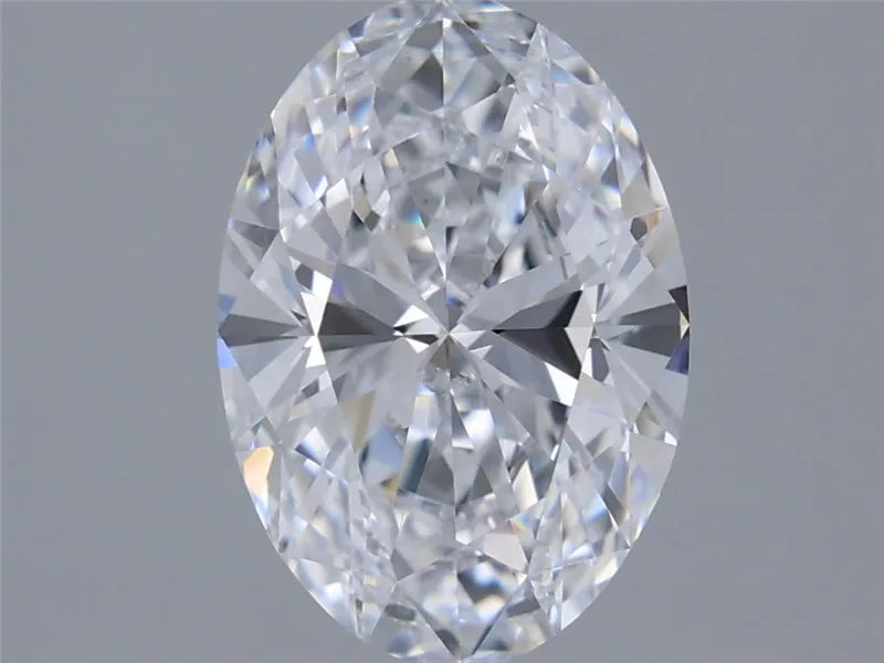 1.54ct Oval Lab Grown Diamond (Colour D, Clarity IF, IGI Certified)