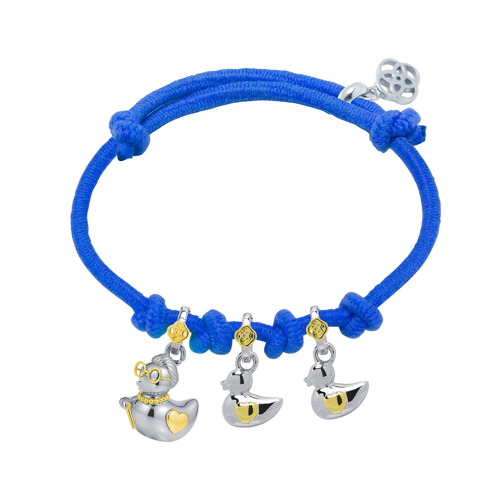Pulsera Abuela Pata de Plata 925 con Nombres de Nietos
