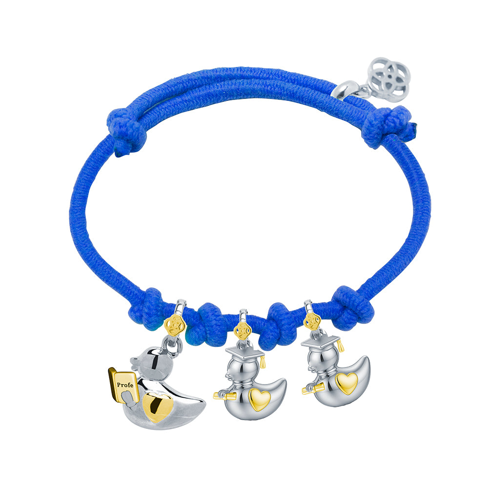 Pulsera Profe + Patitos Graduados