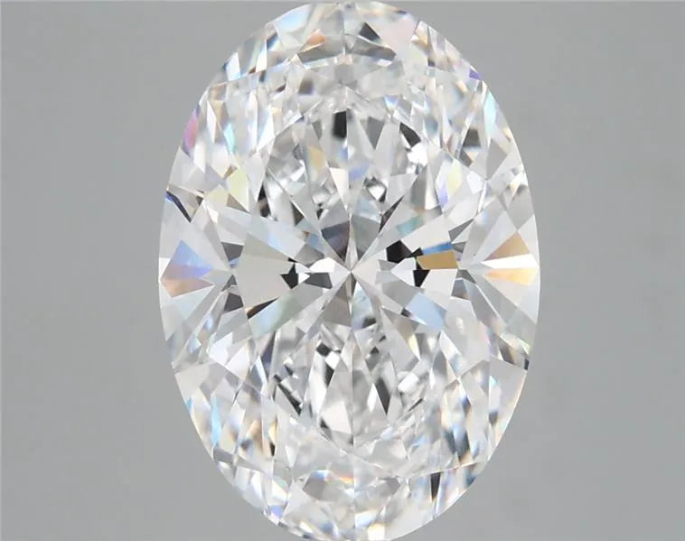 4.00ct Oval Lab Grown Diamond (Colour D, Clarity VVS2, IGI Certified)