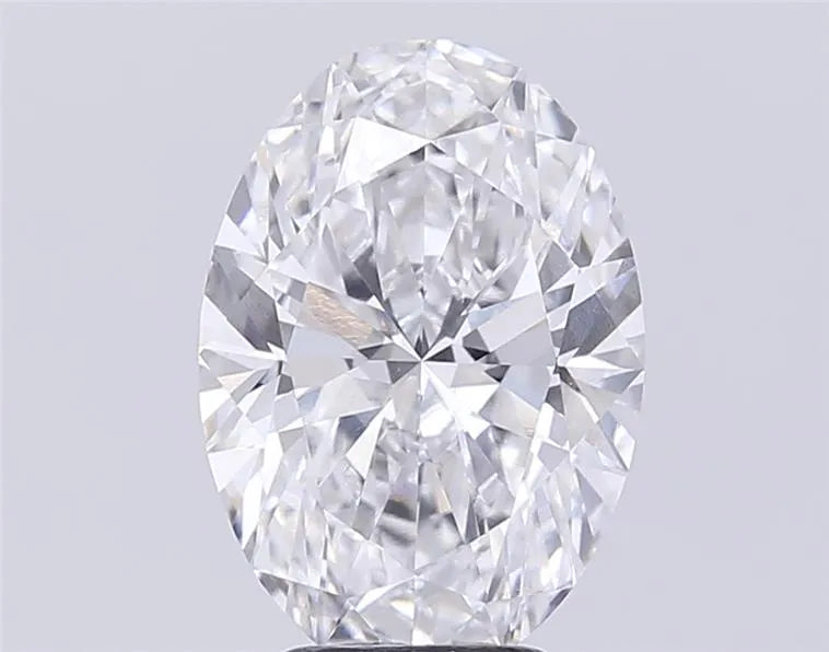 4.08ct Oval Lab Grown Diamond (Colour D, Clarity VVS2, IGI Certified)