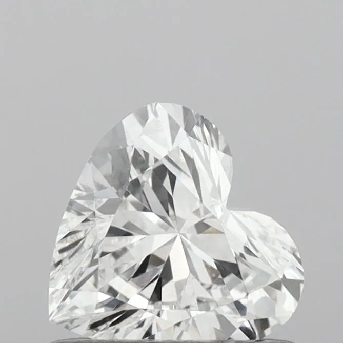 0.50ct Heart Lab Grown Diamond (Colour E, Clarity VS2, IGI Certified)