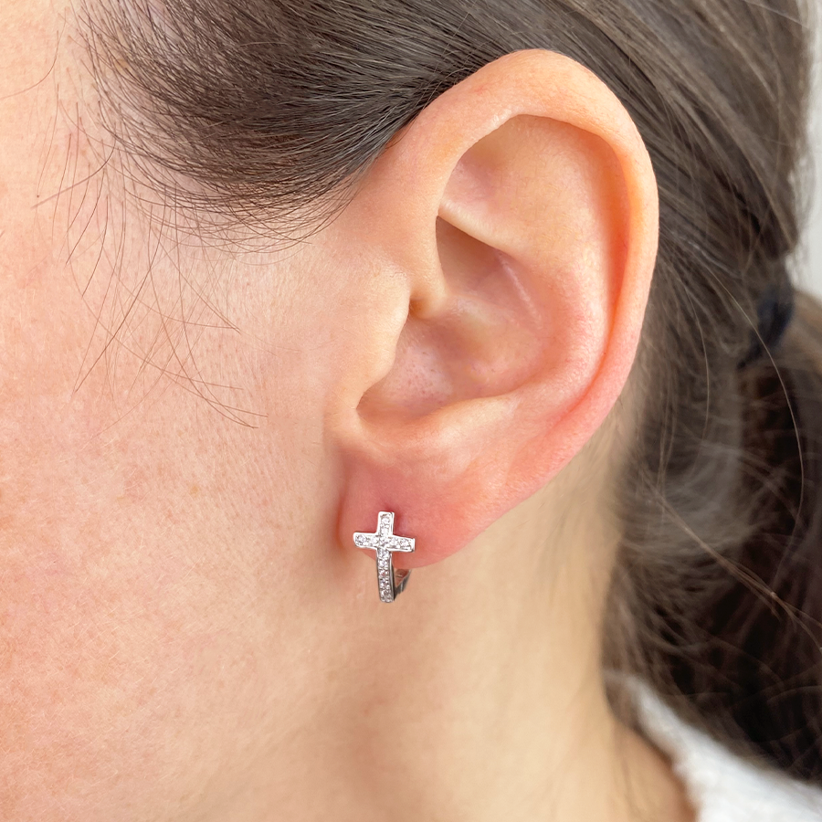 Pendientes Cruz