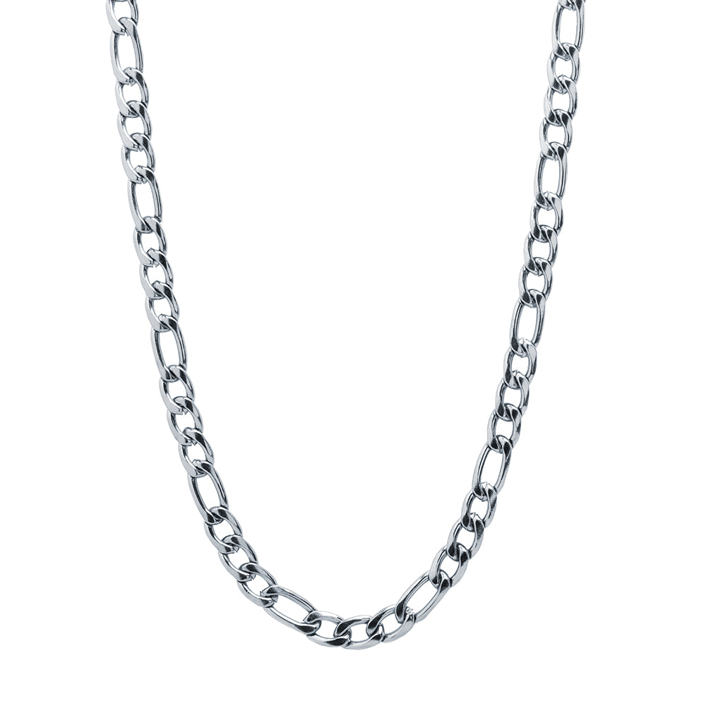Collar Fígaro de Acero para Hombre