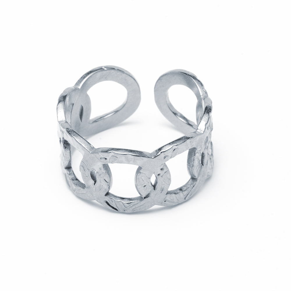 Anillo Chain Ajustable de Acero