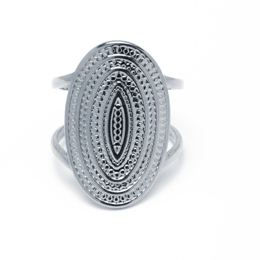 Anillo Elipse Ajustable con Varios Colores