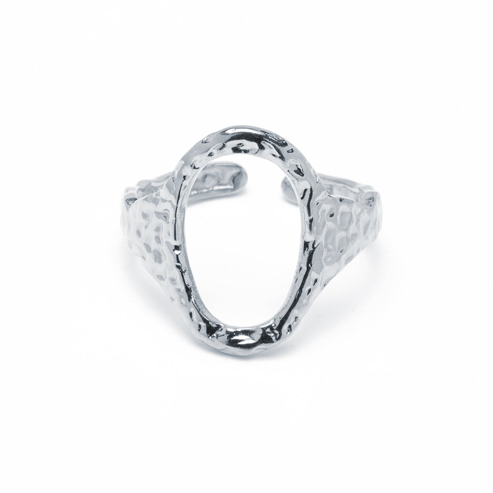 Anillo Oráculo Ajustable de Acero