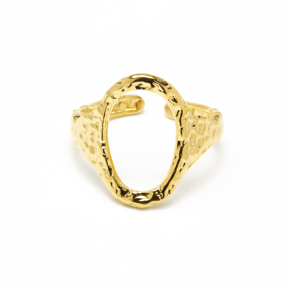 Anillo Oráculo Ajustable de Acero