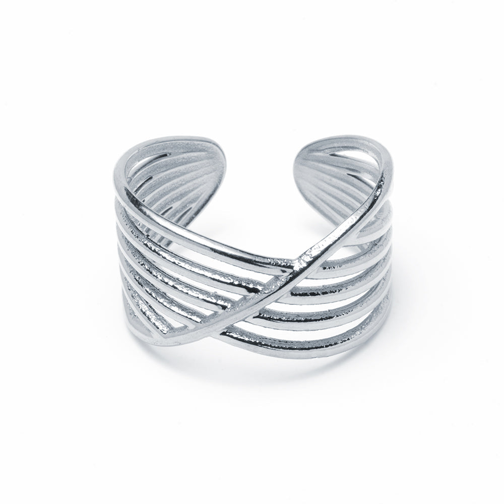 Anillo Fénix Ajustable de Acero