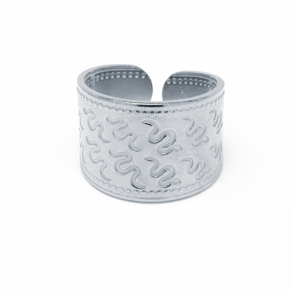 Anillo Snakes Ajustable de Acero