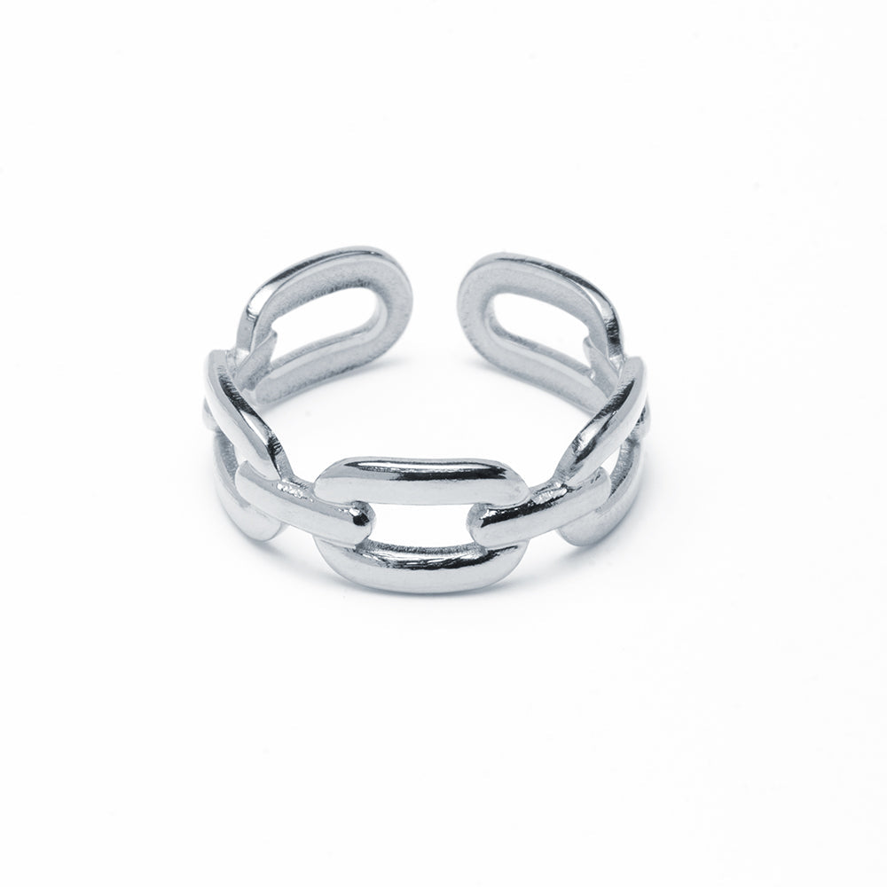 Anillo Martina de Acero Ajustable
