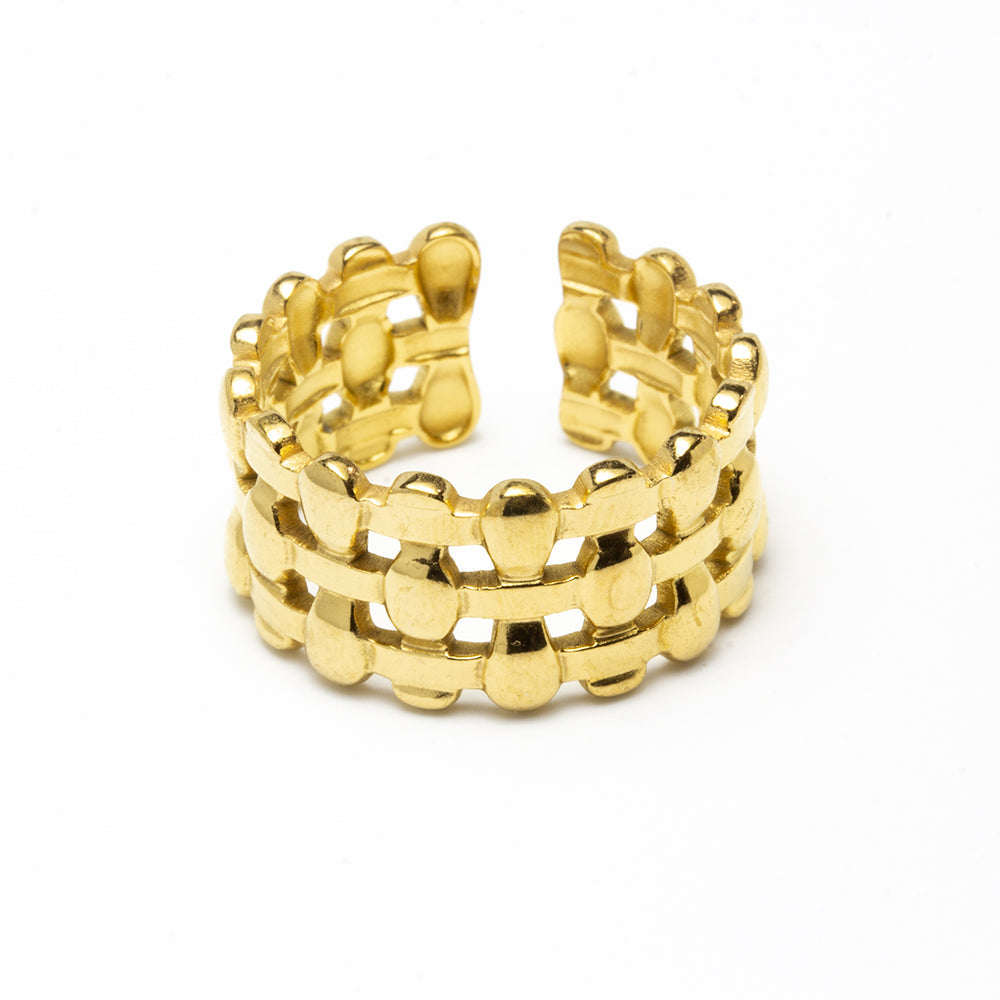 Anillo Trama Ajustable de Acero