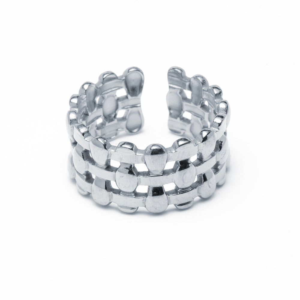 Anillo Trama Ajustable de Acero
