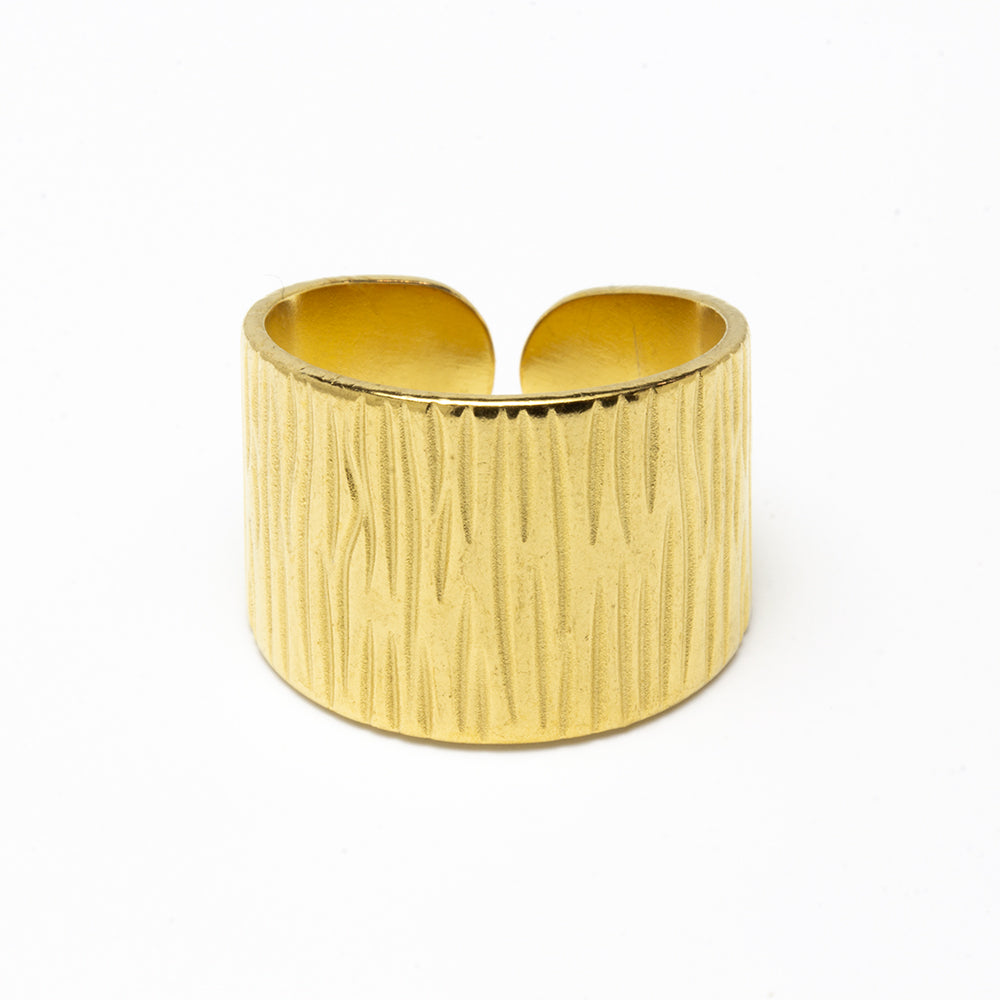 Anillo Texture Ajustable de Acero