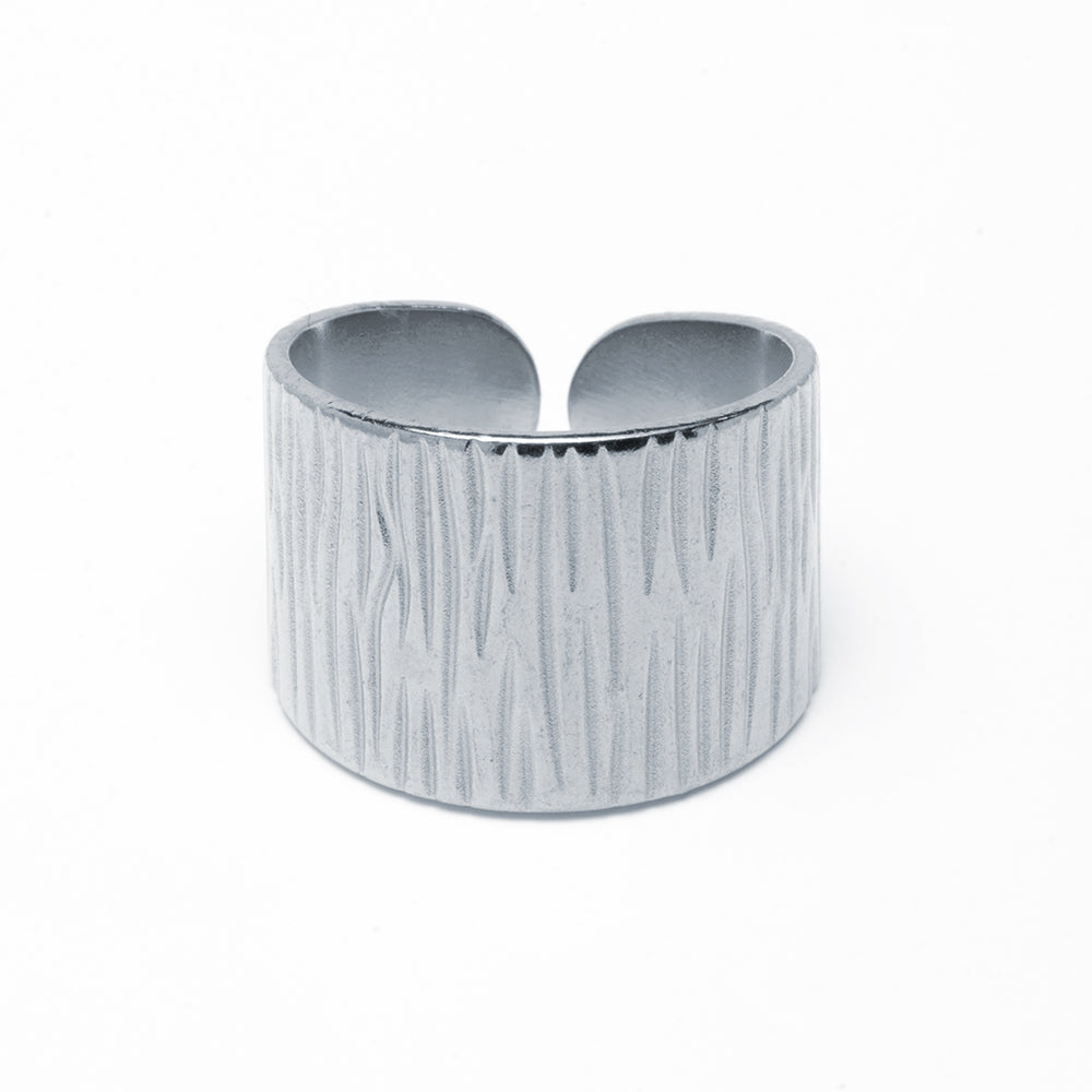 Anillo Texture Ajustable de Acero