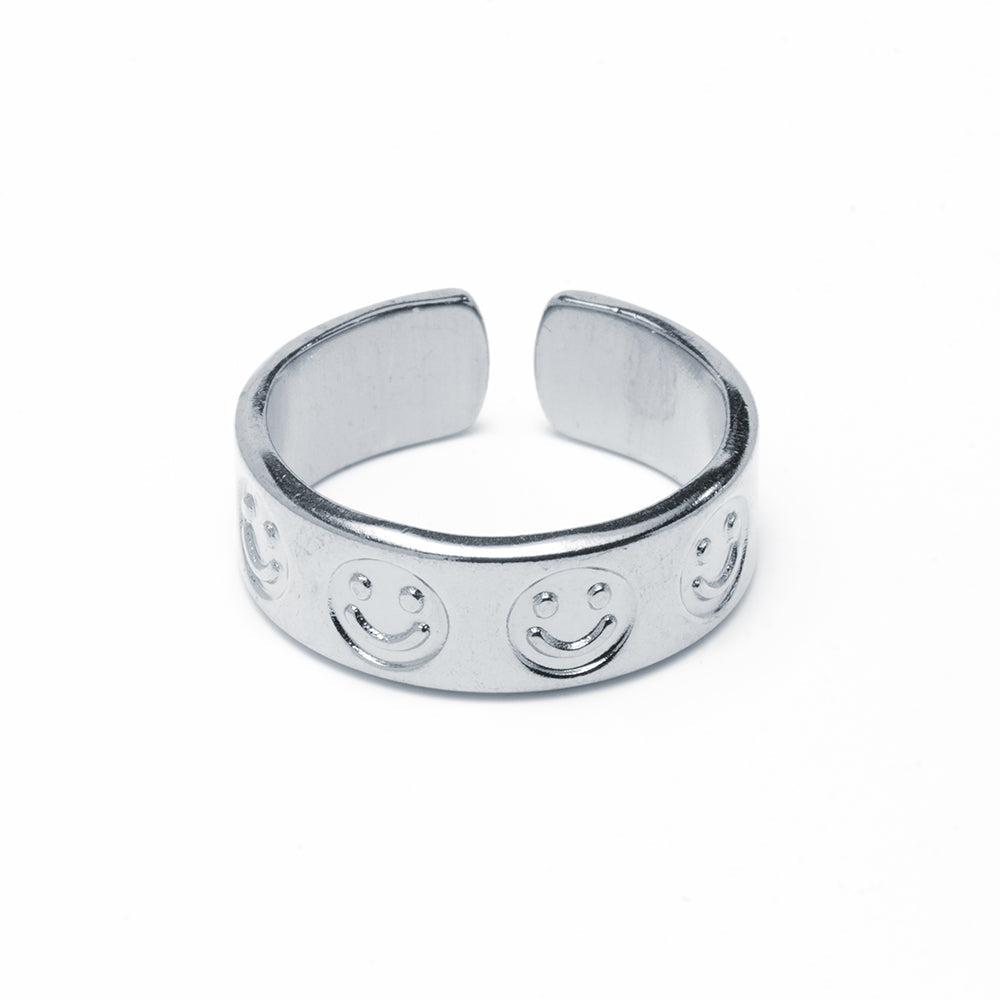 Anillo Smile Ajustable de Acero