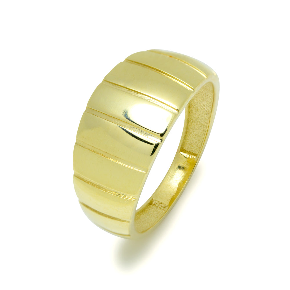 Anillo Oro Rayas Precio Especial