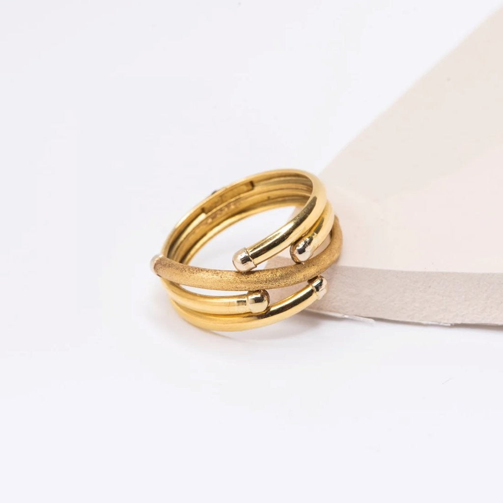 Anillo Liso Oro Oferta 50%
