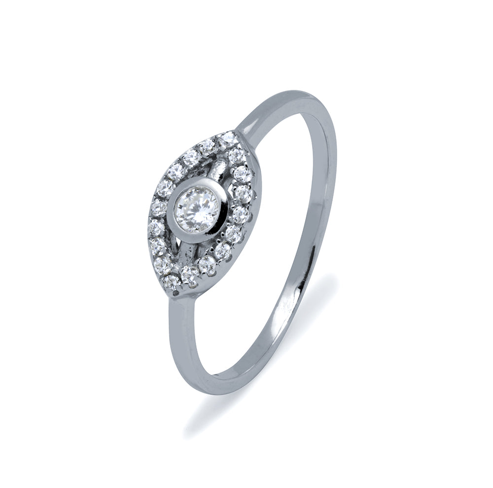 Anillo Ojo Turco Circonitas