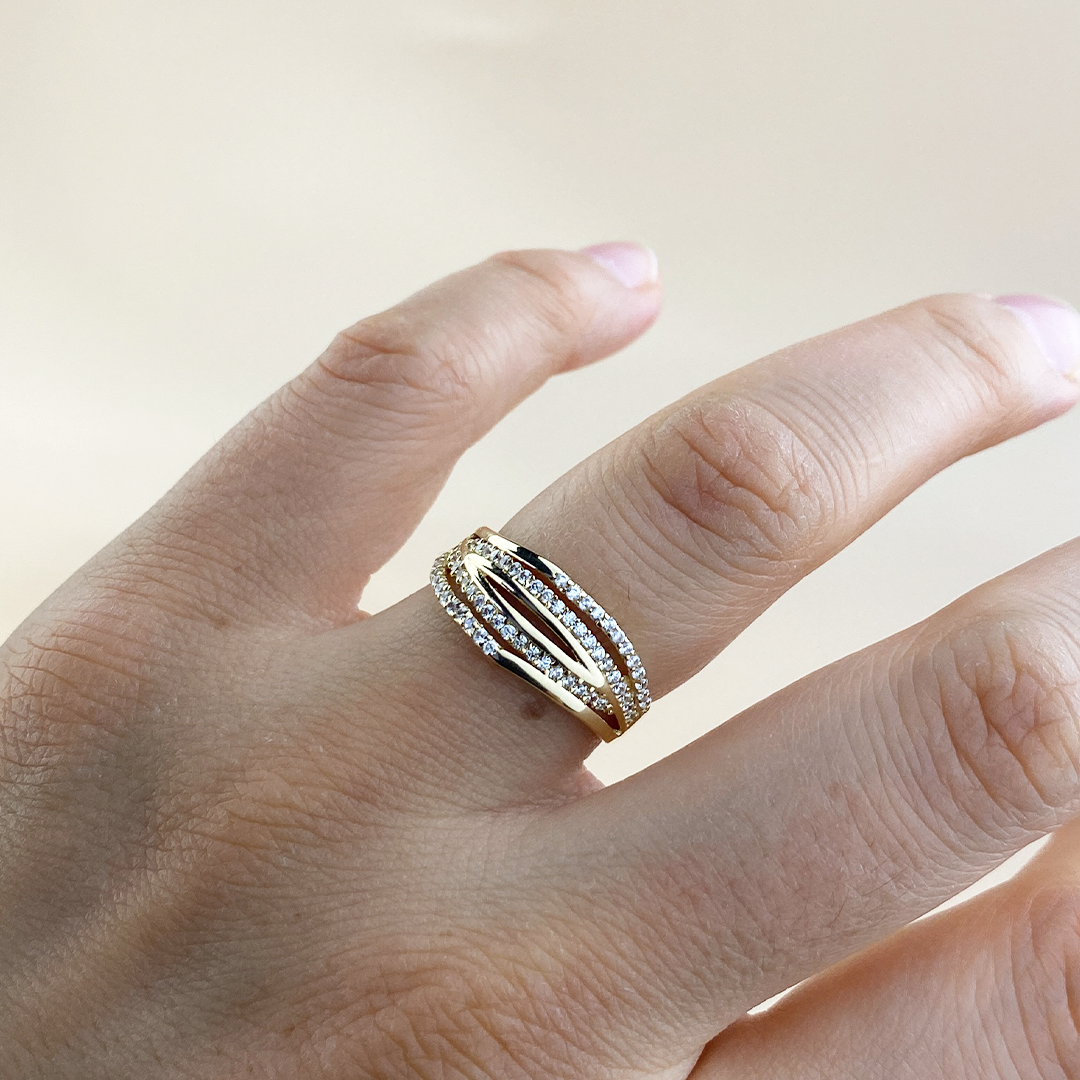 Anillo Esplendor de Oro 9K