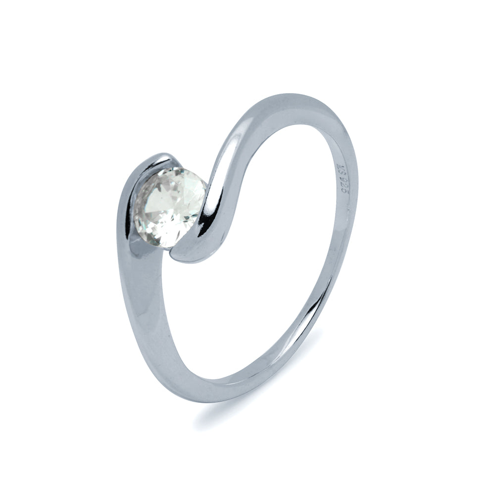 Anillo Solitario Brazo