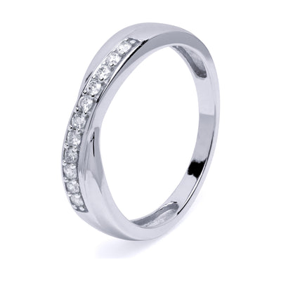 Anillo Media Alianza de Oro 9K Personalizado