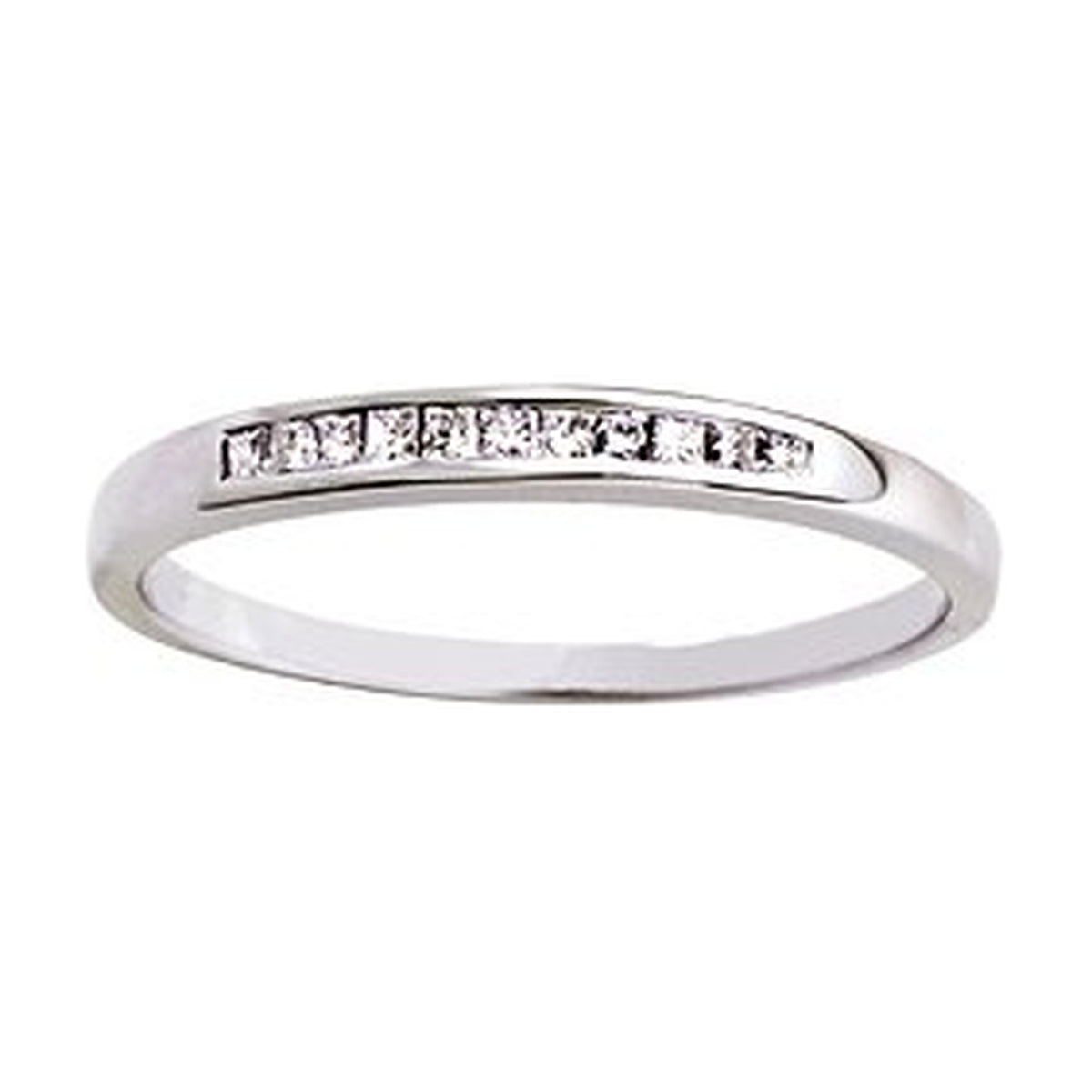 Anillo Media Alianza de Oro 18K Personalizado